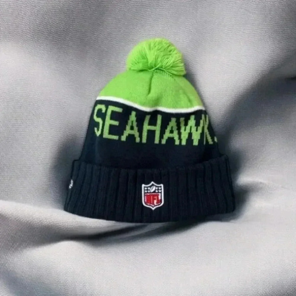 NFL Seattle Seahawks Pom Beanie - Picture 2 of 8